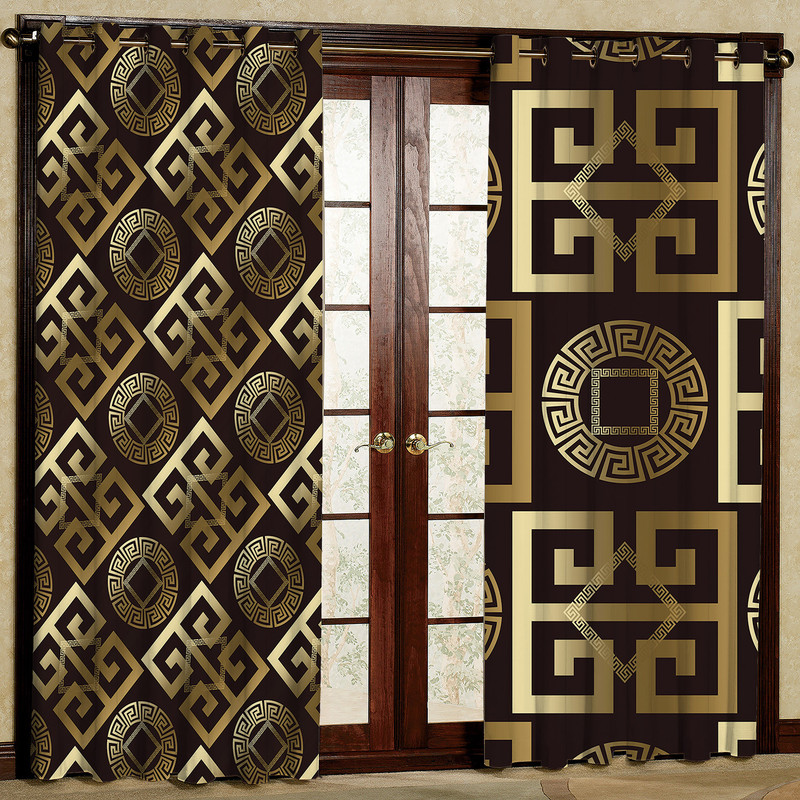پرده مدل مخمل پانچی کد 1387 سایز 140x280 سانتی متر