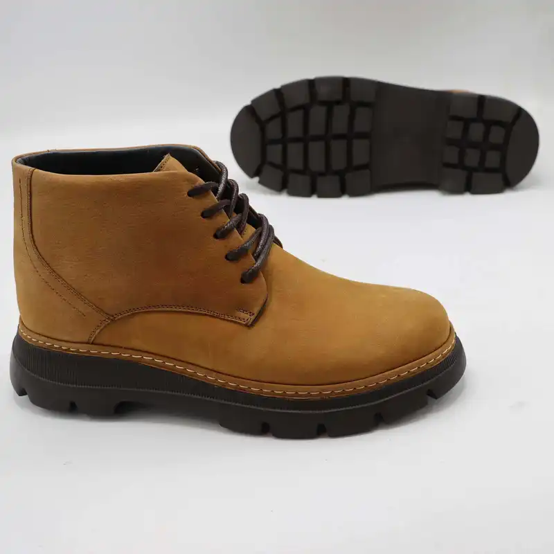 نیم بوت مردانه لردگام مدل تایگن رنگ شتری