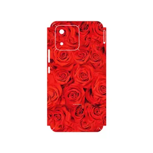 MAHOOT Red_Flower Cover Sticker for Honor X5