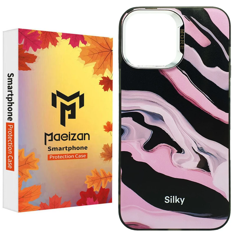 کاور پاییزان مدل Silky طرح لاکچری مناسب برای گوشی موبایل اپل IPhone 13 / 14