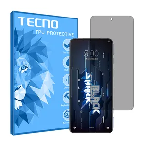 Tecno HyPRV model Privacy screen protector suitable for Xiaomi Black Shark 5 Pro mobile phone