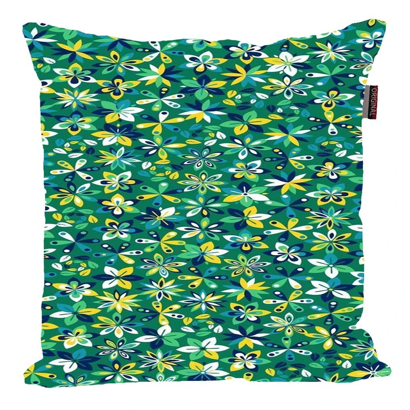 کوسن پاد آفرین مدل فانتزی طرح گل رنگی کد 01908