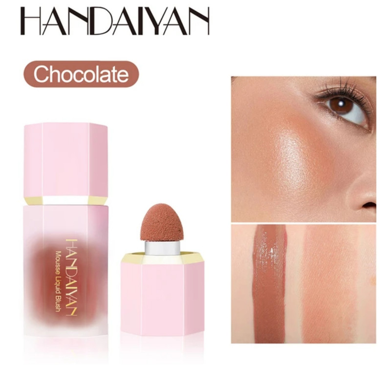 رژگونه هندیان مدل Liquid Blush Mousse کد B بسته 4 عددی