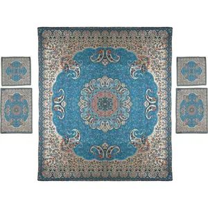 ست 5 تکه روتختی ترمه مدل ترنج کد 4