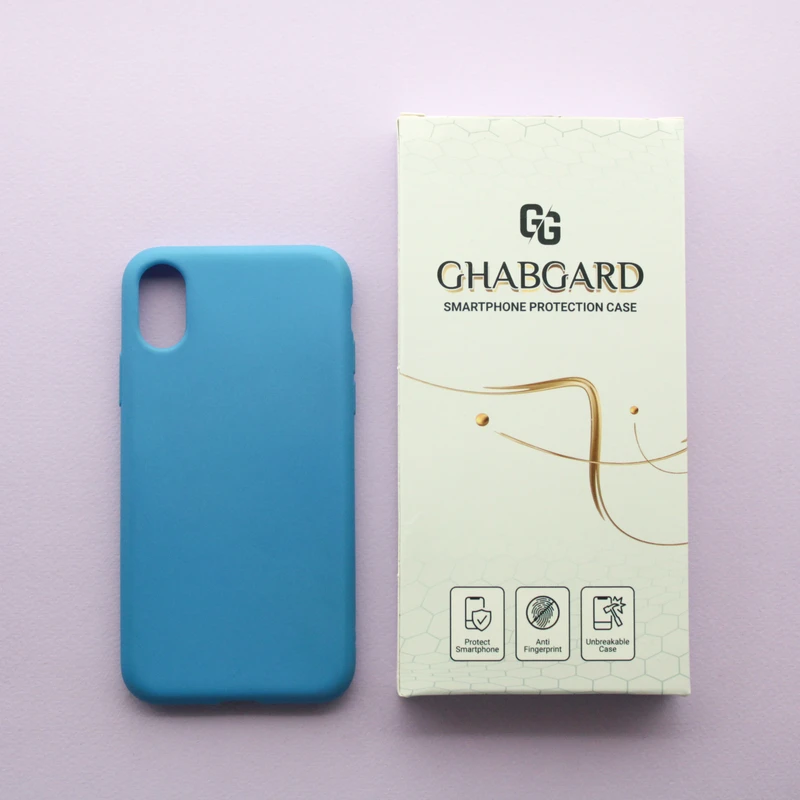 کاور قاب گارد مدل ژله ای ساده مناسب برای گوشی موبایل اپل iPhone X / Xs