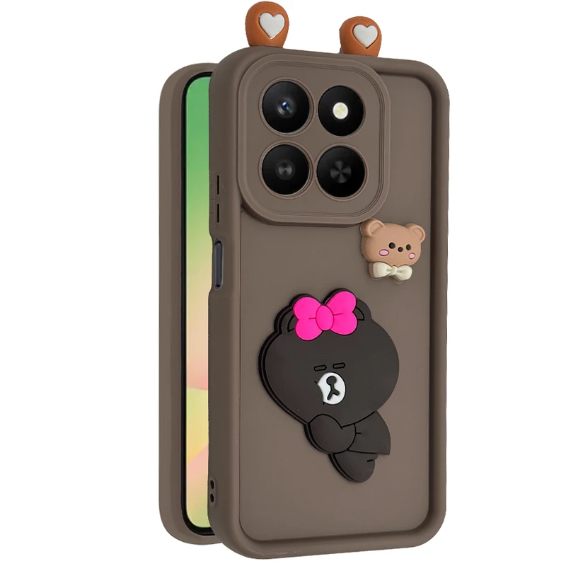 کاور مدل KittyBear مناسب برای گوشی موبایل آنر Honor X7D