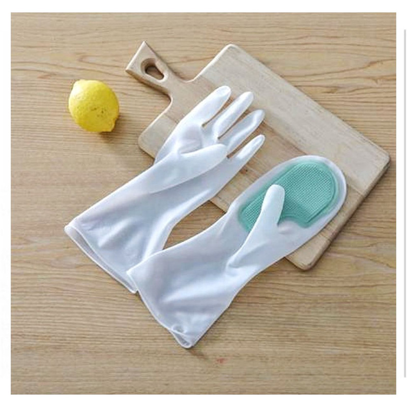 دستکش نظافت مدل اسکاچ دار کد 9931