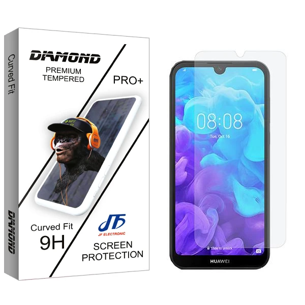 محافظ صفحه نمایش جی اف مدل Diamond مناسب برای گوشی موبایل هوآوی Y5 2019