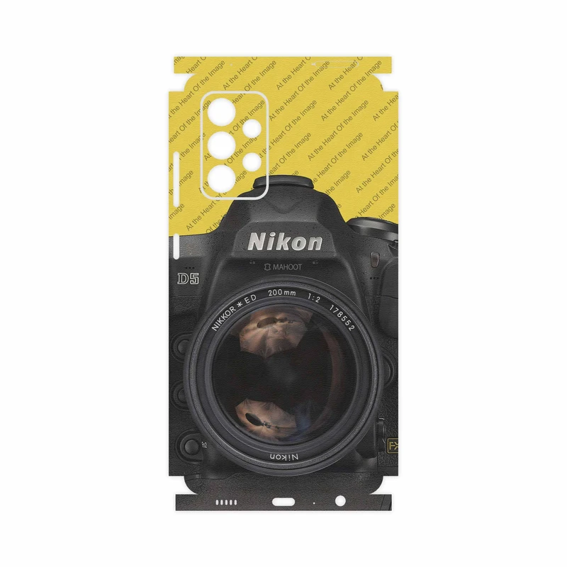 برچسب پوششی ماهوت مدل Nikon-Logo-FullSkin مناسب برای گوشی موبایل سامسونگ Galaxy A52s 5G