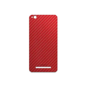 MAHOOT Red-Fiber Cover Sticker for Xiaomi Redmi 4A