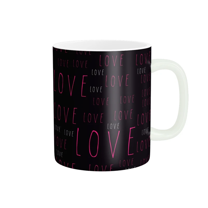 ماگ پاد آفرین طرح LOVE کد 5739