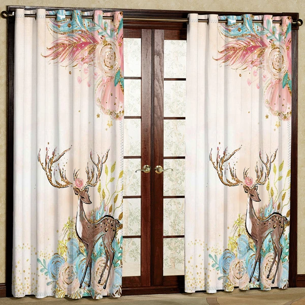 پرده مدل مخمل پانچی کد 5868 سایز 280x140 سانتی متر