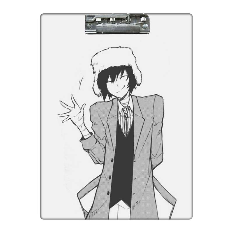 تخته شاسی طرح انیمه سگ های ولگرد بانگو  کد 9796152 سایز A4
