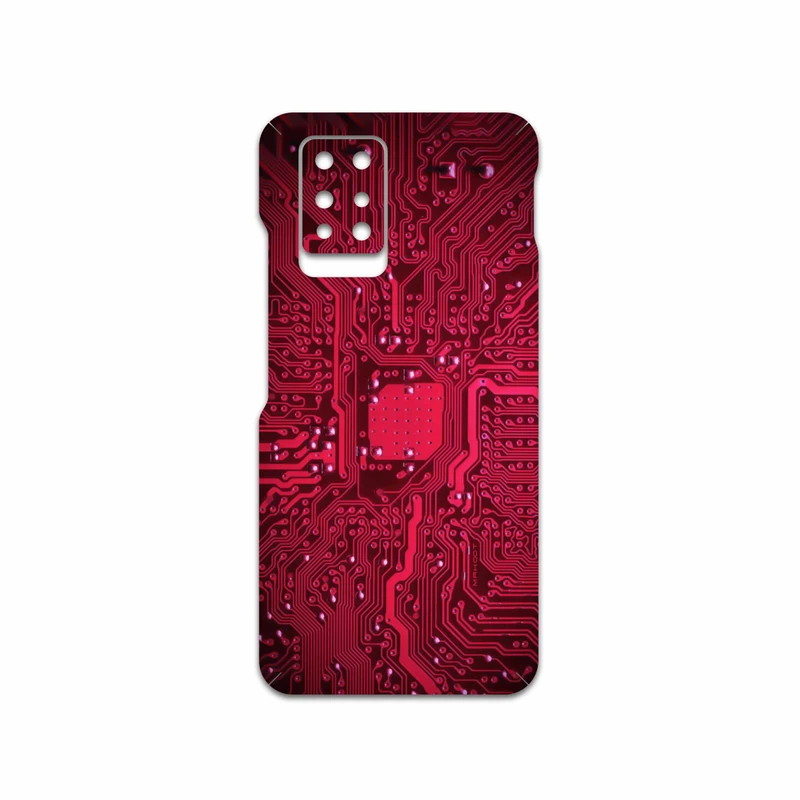 برچسب پوششی ماهوت مدل Red-Printed-Circuit-Board مناسب برای گوشی موبایل اینفینیکس Note 10 Pro