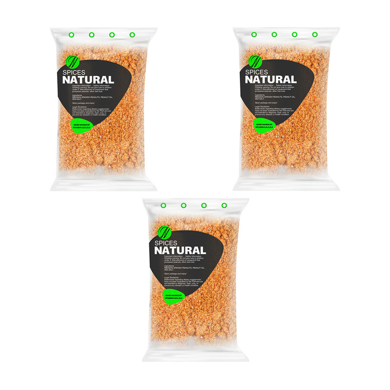 ادویه باربیکیو نچرال - 500 گرم بسته 3 عددی