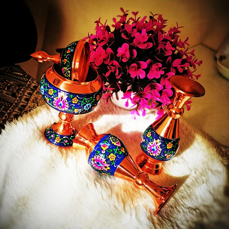 عکس شماره 5 : شکلات خوری مسی مدل پرداز کد payedar20