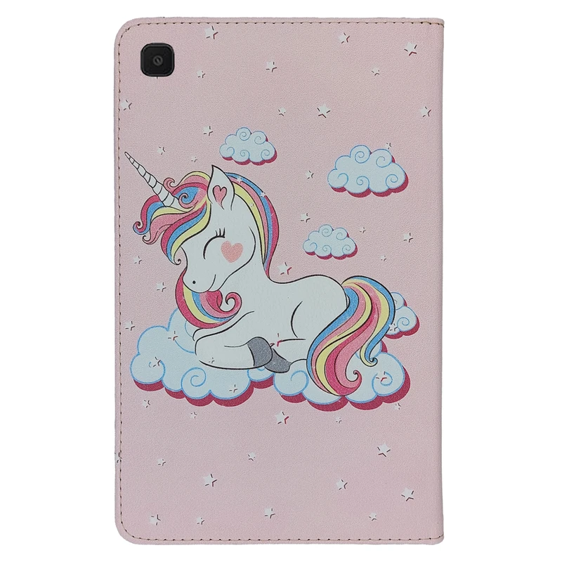 کیف کلاسوری مدل یونی کورن کد G-037 مناسب برای تبلت سامسونگ Galaxy Tab A7 Lite / T225