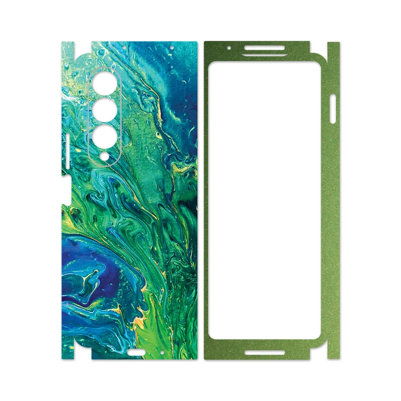 برچسب پوششی مدل 21 مناسب برای گوشی موبایل سامسونگ Galaxy Z Fold 4