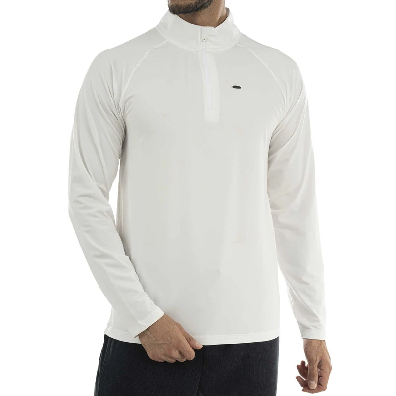 تی شرت ورزشی مردانه جوتی جینز مدل زیپ‌دار کد 1551598