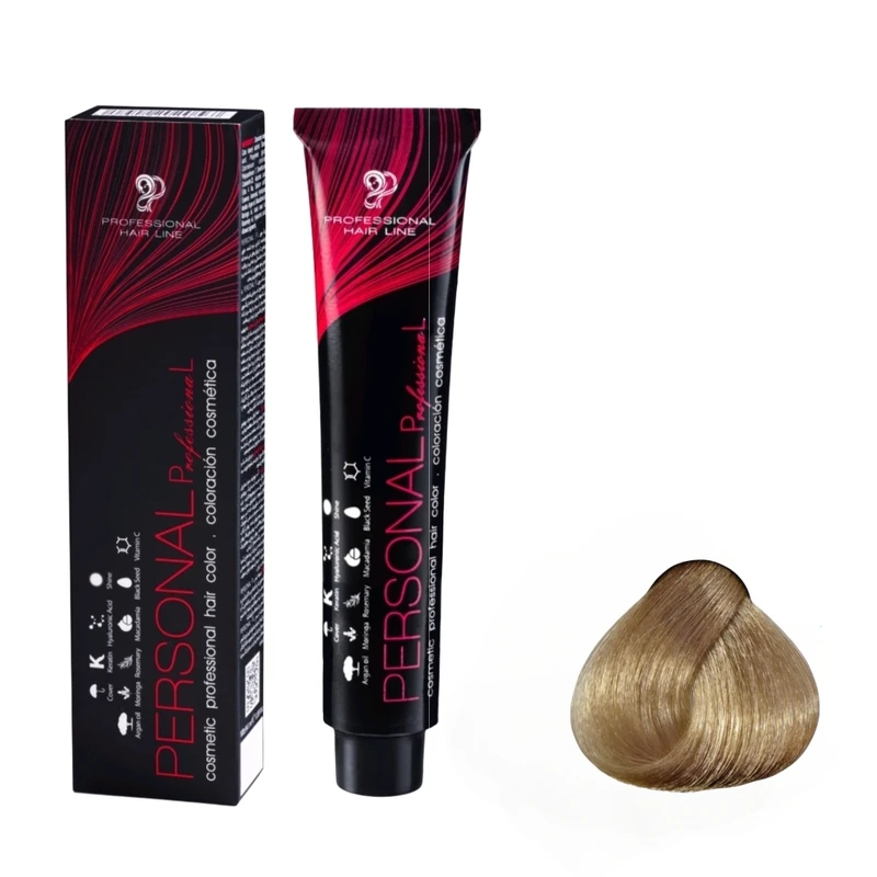 رنگ مو پرسونال پی ال شماره 10.0 حجم 100 میلی لیتر رنگ بلوند فوق العاده روشن