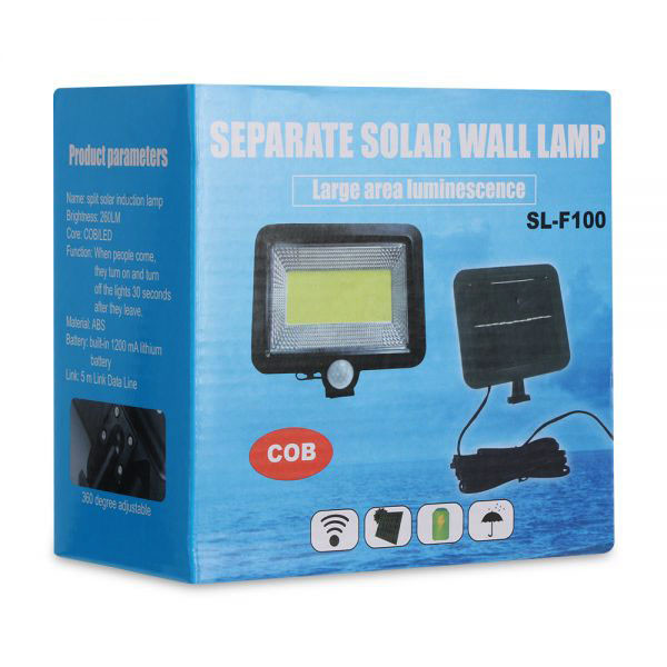 چراغ دیواری خورشیدی مدل SL-F100