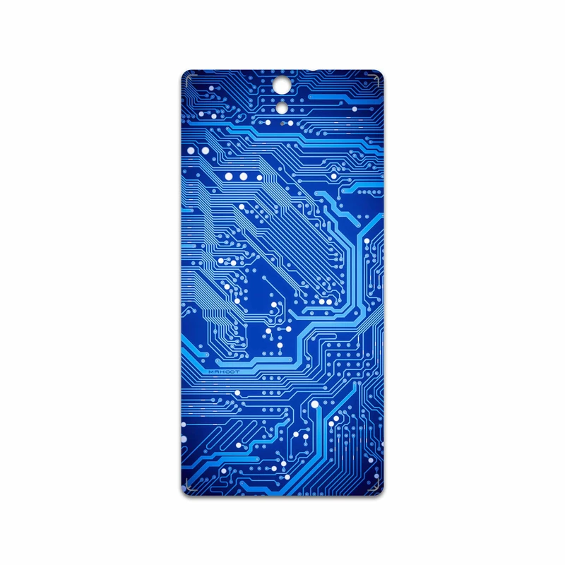 برچسب پوششی ماهوت مدل Blue Printed Circuit Board مناسب برای گوشی موبایل سونی Xperia C5