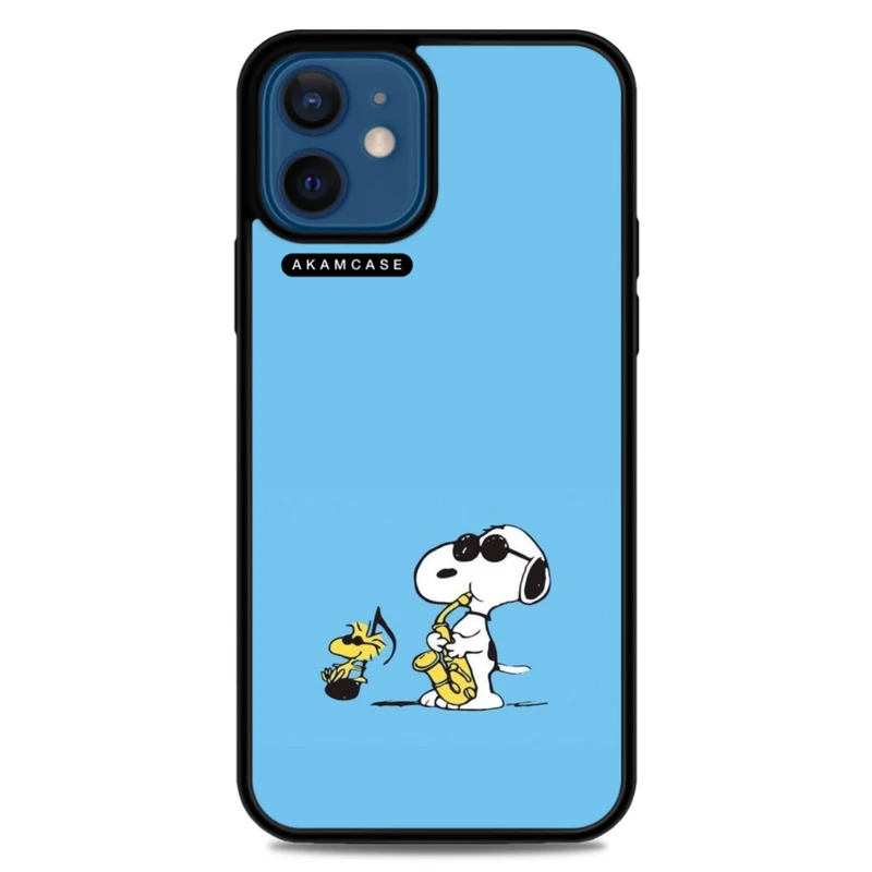 کاور آکام مدل AMCWA12M-SNOOPY14 مناسب برای گوشی موبایل اپل iPhone 12 Mini