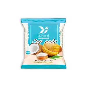 کیک اسفنجی با طعم نارگیل ژد -40 گرم بسته 36 عددی