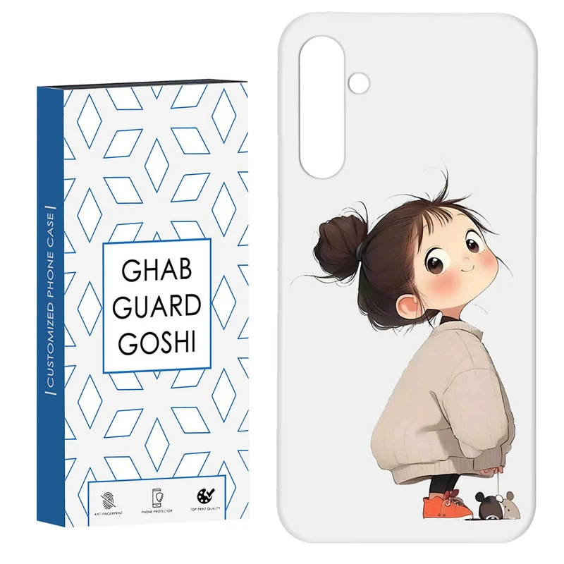 کاور قاب گارد گوشی طرح دختر ملوس کد Dimo-960 مناسب برای گوشی موبایل سامسونگ Galaxy A34 / A34 5g