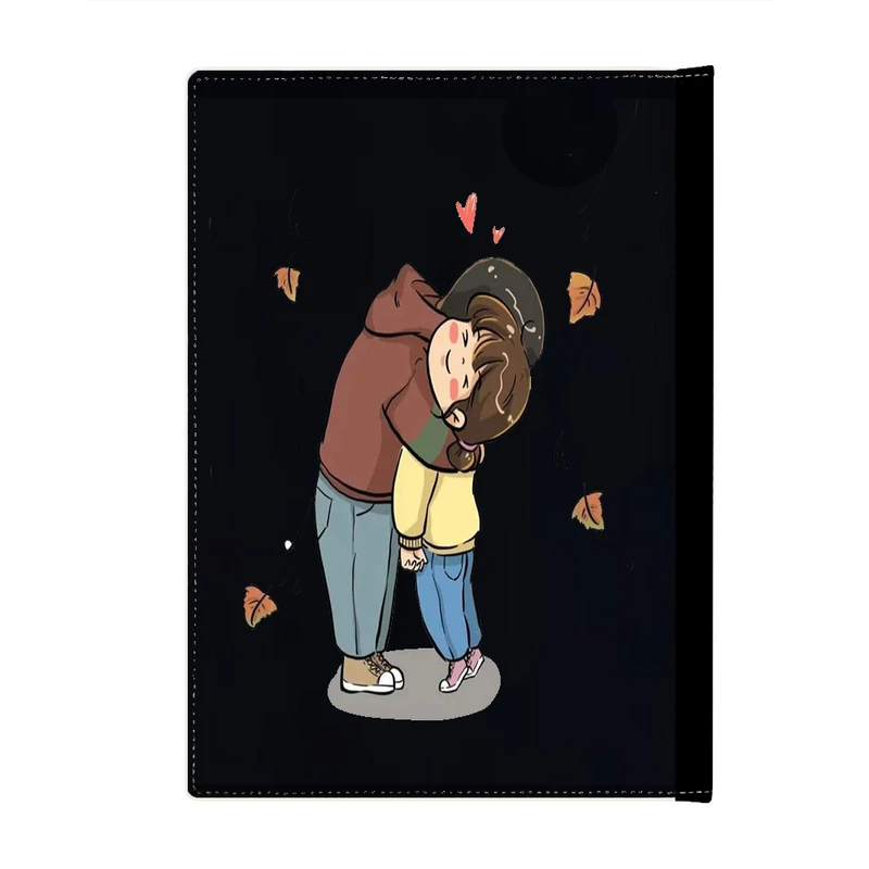 کلاسور پاد آفرین مدل فانتزی طرح عاشقانه کیوت کد p435