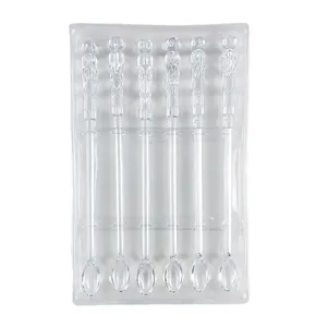 قاشق شربت خوری مدل کریستال کد 88 بسته 6 عددی
