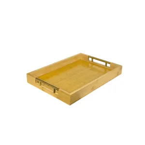 سینی دسته دار مدل مستطیل سایز 41*29 سانتی‌متر