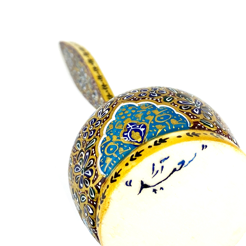  سرمه دان استخوانی سعید آرا طرح تذهیب مدل بچکول کد 75
