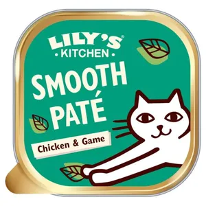 کنسرو گربه لیلیز کیچن مدل chicken and game وزن 85 گرم