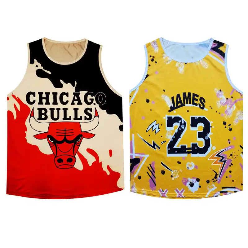 تاپ ورزشی مردانه مدل James23 و Chicago Bulls کد T9 مجموعه 2 عددی