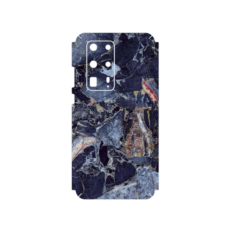برچسب پوششی ماهوت مدل Broken black marble مناسب برای گوشی موبایل هوآوی P40 Pro Plus