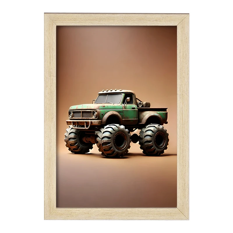 تابلو خندالو مدل ماشین آفرود (Off Road) کد F7938