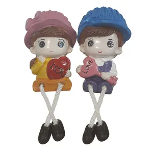 مجسمه مدل پا آویز طرح عشق مجموعه 2 عددی