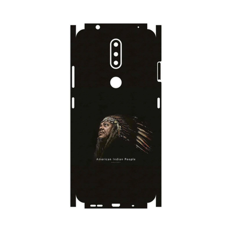 برچسب پوششی ماهوت مدل Portrait of an Indian Man-FullSkin مناسب برای گوشی موبایل نوکیا 2.4