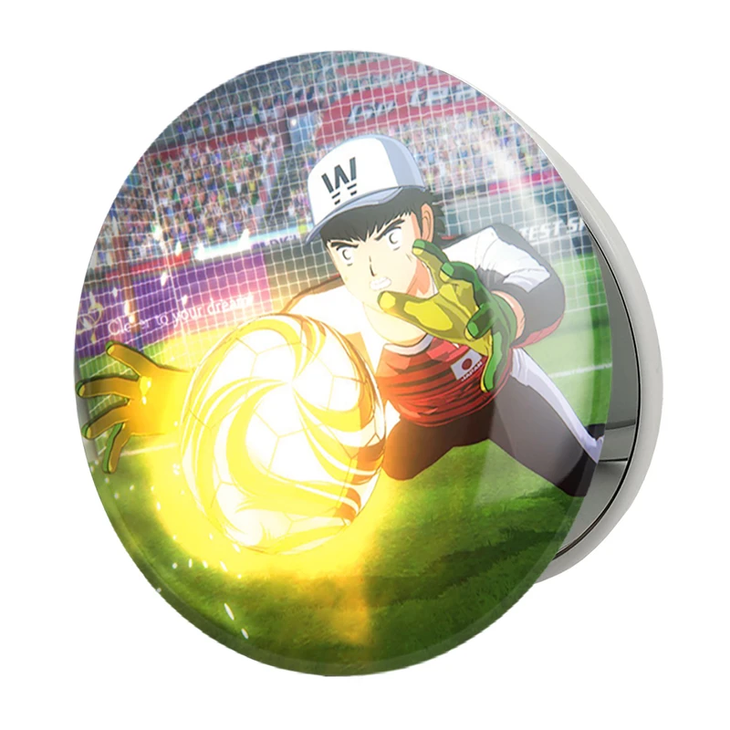 آینه جیبی خندالو طرح واکاشی زوما فوتبالیست ها مدل تاشو کد 37062