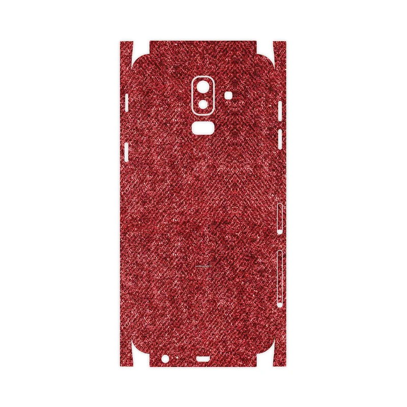 برچسب پوششی ماهوت مدل Fabric Texture 4-FullSkin مناسب برای گوشی موبایل سامسونگ Galaxy J8