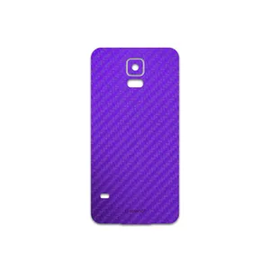 MAHOOT Purple-Fiber Cover Sticker for Samsung Galaxy S5