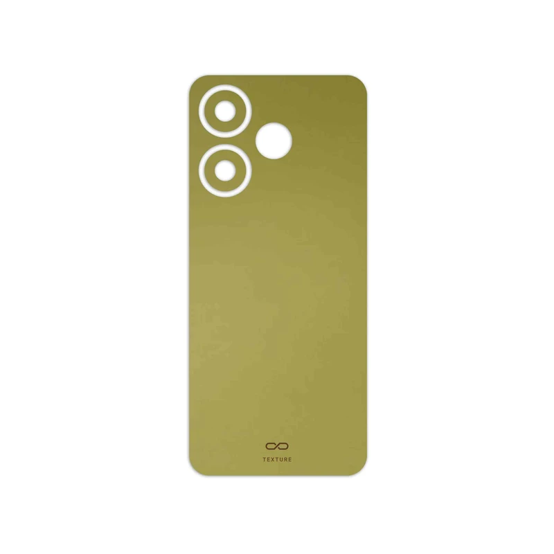 برچسب پوششی ماهوت مدل Matte-Gold مناسب برای گوشی موبایل شیائومی Redmi 13