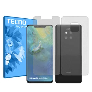 Tecno Resistant model Matte screen protector suitable for Huawei Mate 20 Pro mobile phone along with the back of the phone