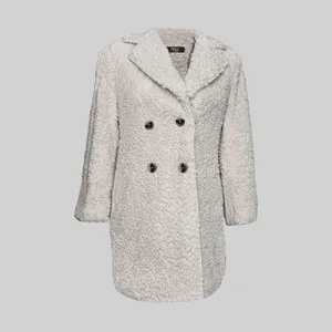 پالتو زنانه کد 1108 رنگ سفید