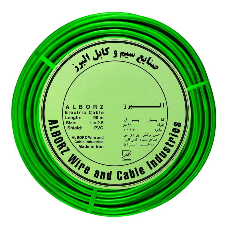 سیم برق افشان 1 در 2.5 البرز مدل TakG