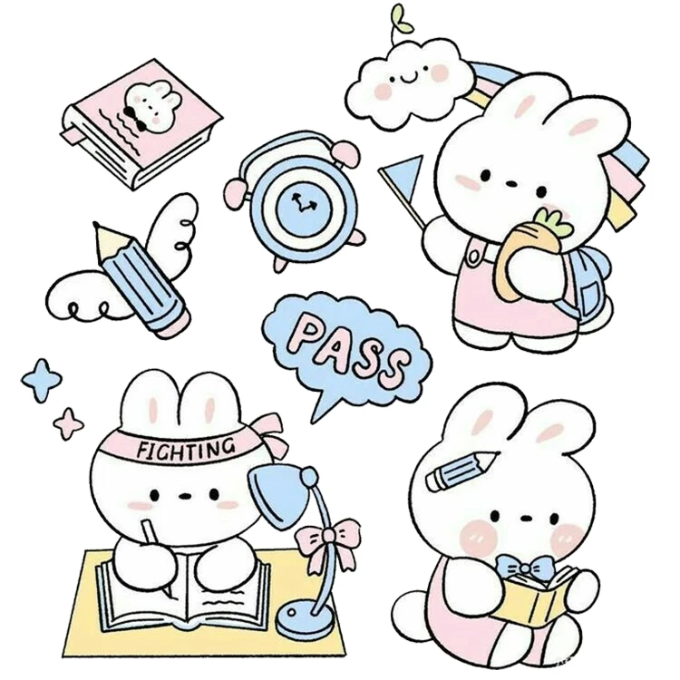 استیکر پارچه و لباس پاد آفرین مدل کارتونی کد S1608