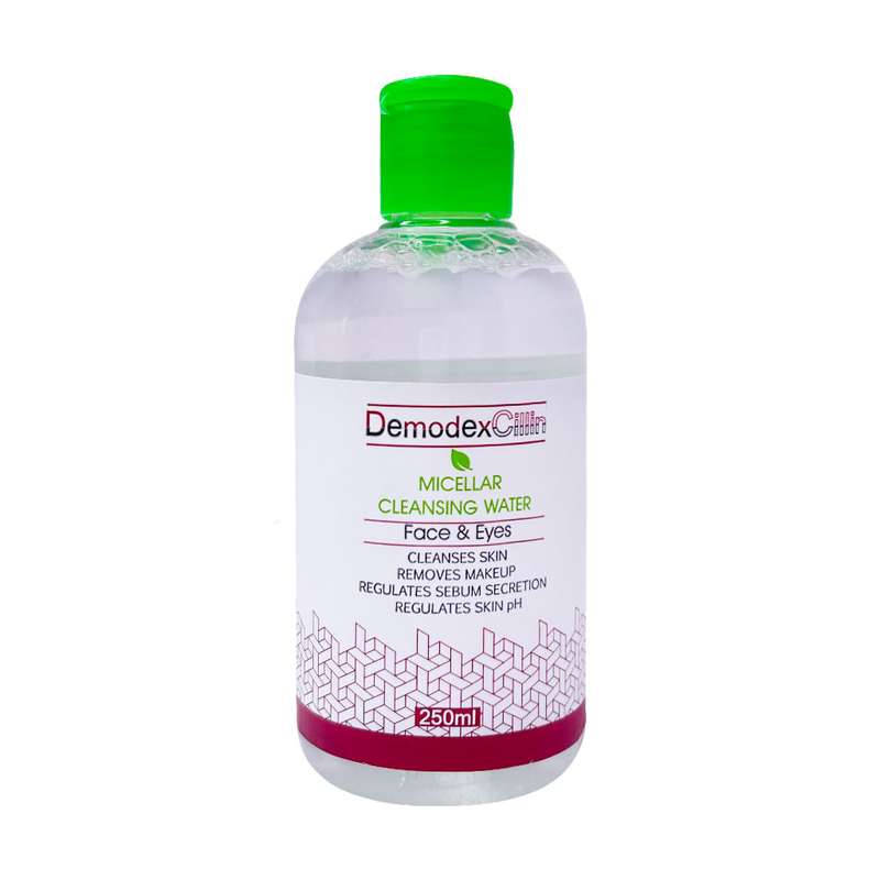 محلول پاک کننده آرایش دمودکسیلین مدل MW حجم 250 میلی لیتر