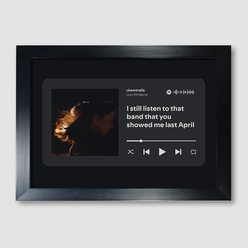 تابلوی مدل تابلوی موزیکال طرح chemtrails by Lizzy McAlpine