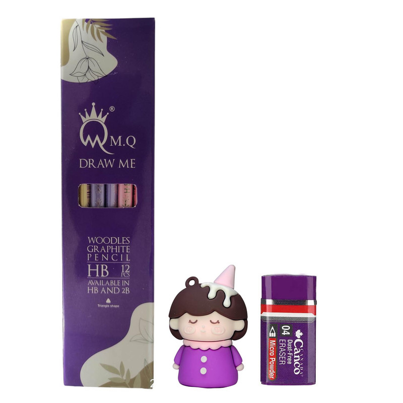 بسته لوازم تحریر مدل 8500 مجموعه 3 عددی